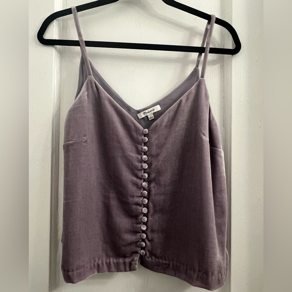 Madewell Purple Camisole Top - Picture 2 of 5